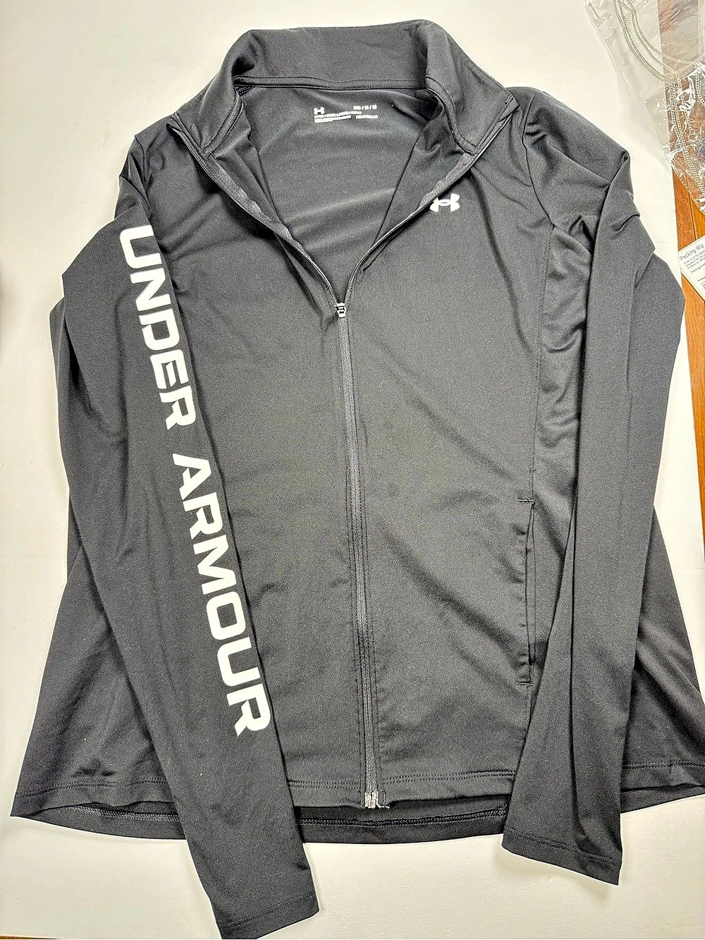 Under Armour Full-Zip Performance Jacket Performance Jacket Black Medium Like